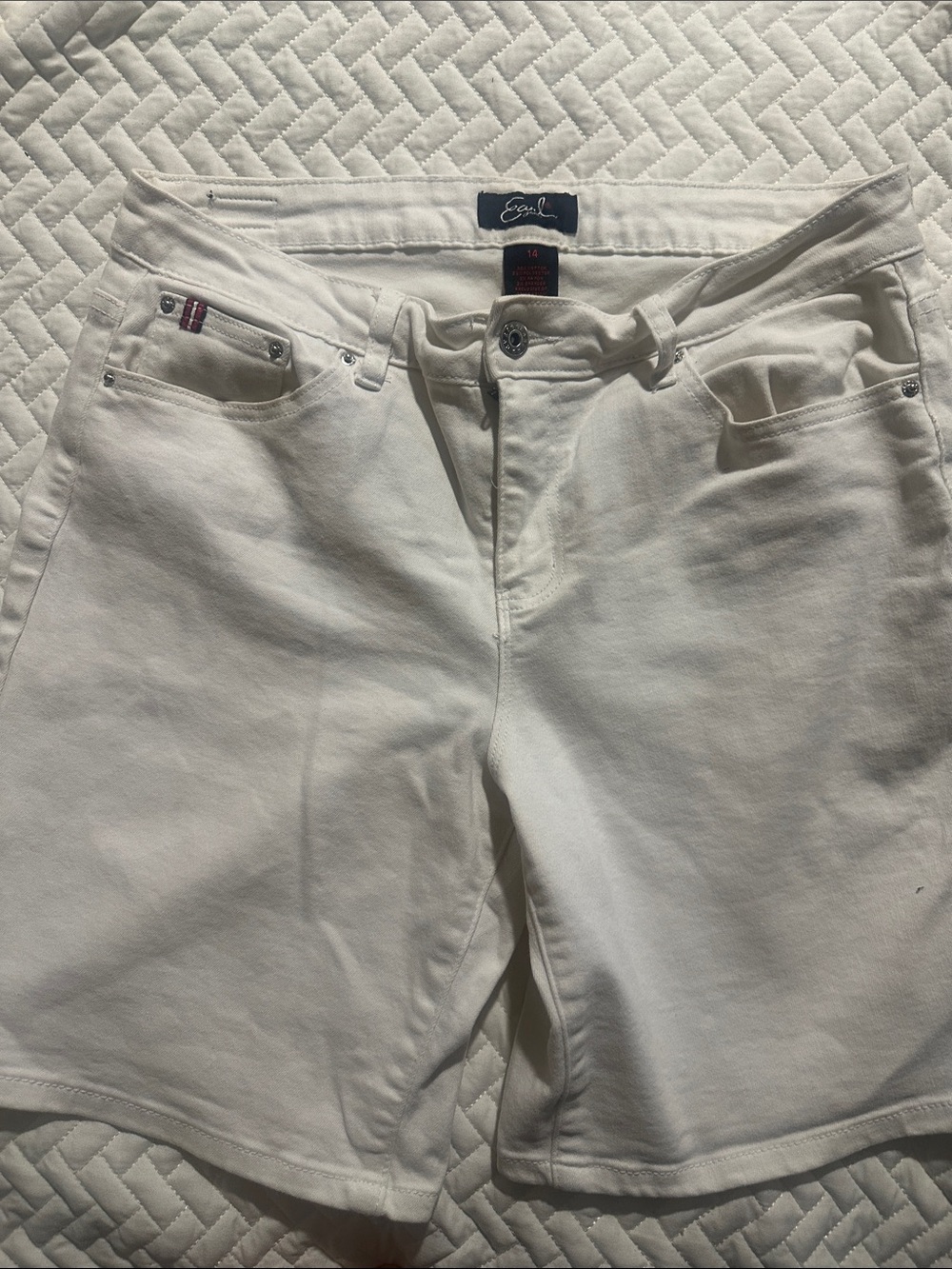 White Women's Shorts